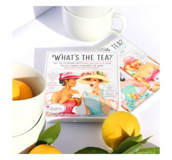 Палитра теней TheBalm What's the Tea? Ice Tea (9 оттенков теней и 2 праймера)